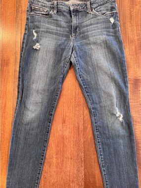 Joe's Jeans Skinny Ankle Distressed Stretch Denim